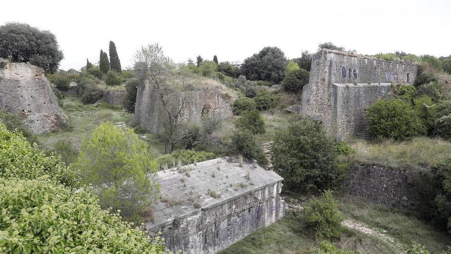 Tornen a exigir a l’Ajuntament de Girona una actuació urgent per salvar el Castell de Montjuïc