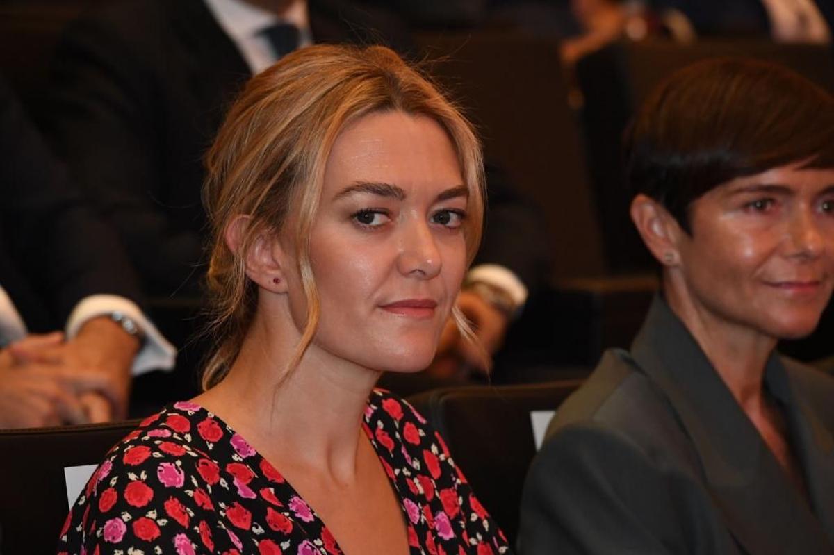 Marta Ortega, en una Junta General de Inditex en 2019.