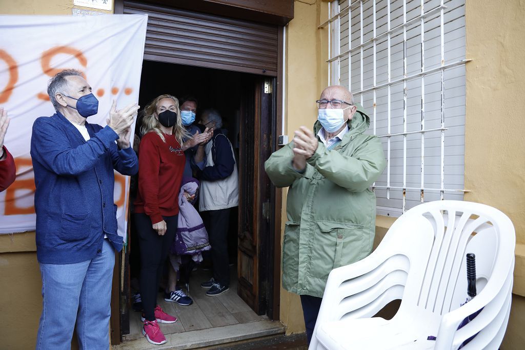 Impiden el desalojo de la vivienda de un jubilado en Cabo de Palos