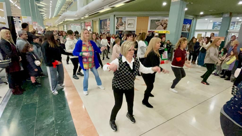 Un "flashmob" contra el cáncer