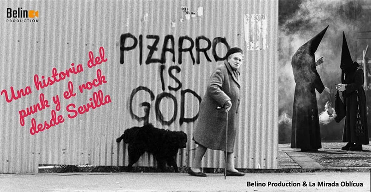 Cartel del documental musical Pizarro is god