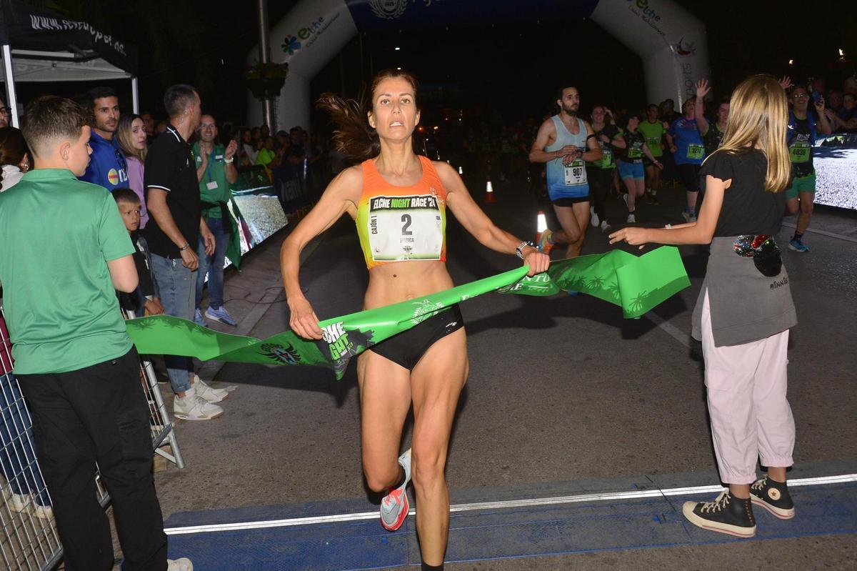 Jessica Guerrero logró la triple corona y venció, por tercera vez consecutiva la &quot;Elche Night Race&quot;