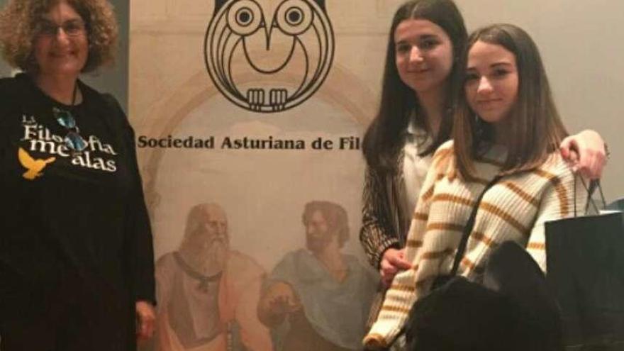 El Instituto de Arriondas, en el podio de la Olimpiada de Filosofía