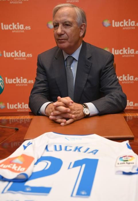 El Deportivo renueva el acuerdo con Luckia