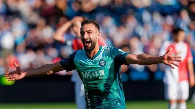 ¡Abde Rebbach dio el gol de la remonatada contra el Celta!