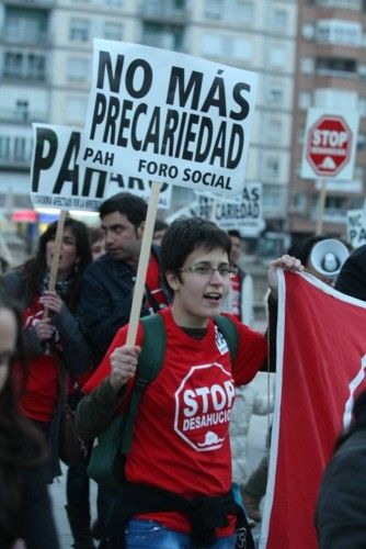 Manifestación en Murcia por la dación en pago