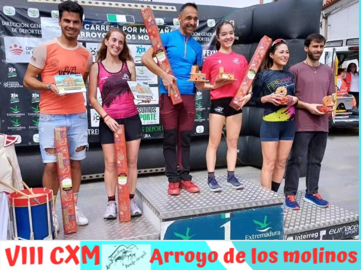 Podio de la carrera de Promoción.