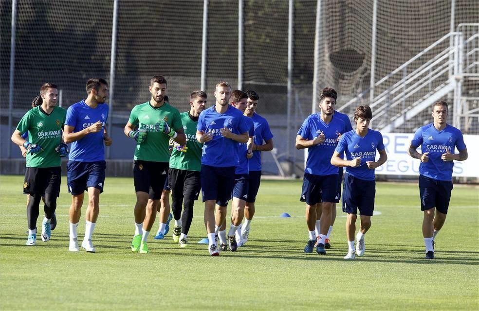 Entrenamiento del Real Zaragoza