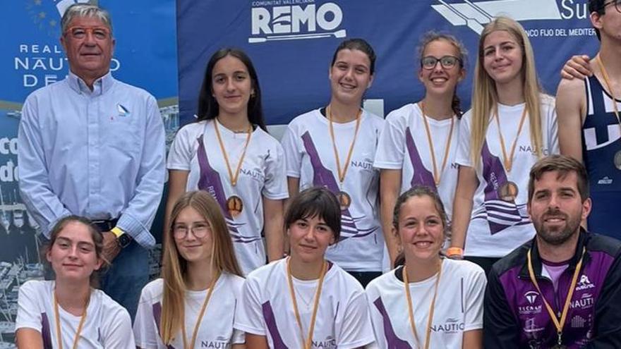 Dos equipos del RCN Gandia irán al Campeonato de España de remo