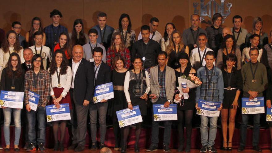 Los premiados en la gala del Circuito Divina Pastora Valencia 2015