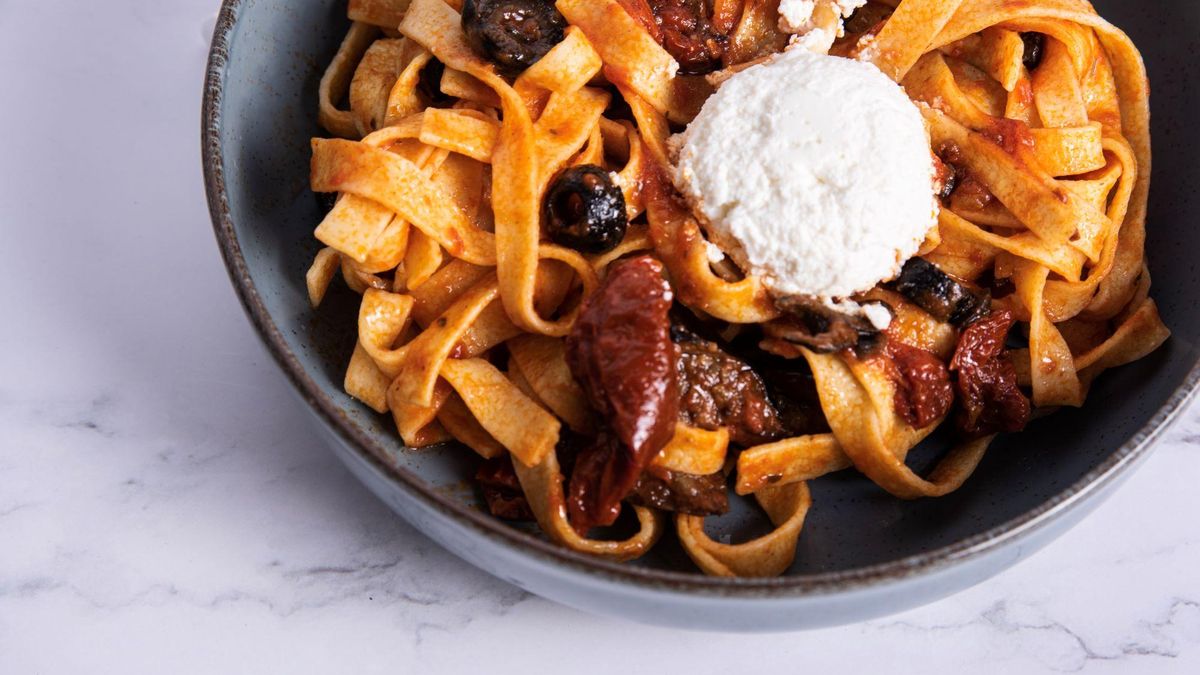 Un plato de pasta de Weprefereat