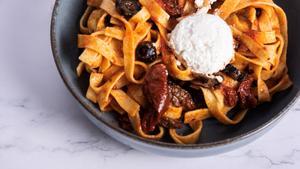Un plato de pasta de Weprefereat