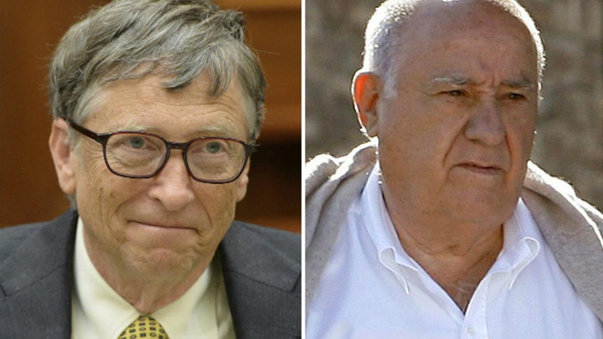 Bill Gates y Amancio Ortega.