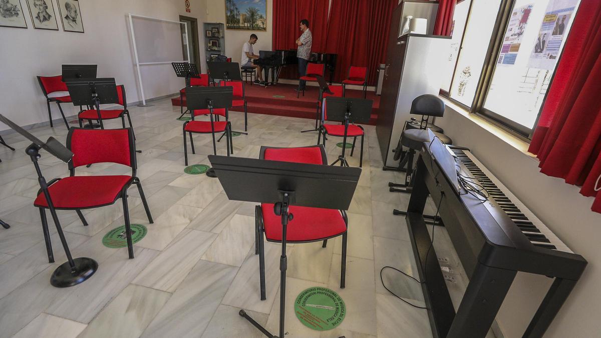 Instalaciones del actual Conservatorio de Música de Elche
