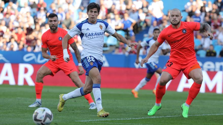 El Real Zaragoza sucumbe ante la efectividad del Andorra en La Romareda (0-2)