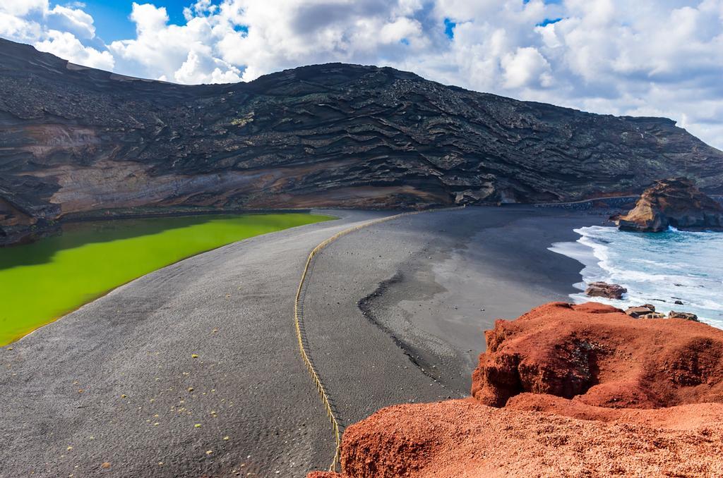 El charco verde de Lanzarote