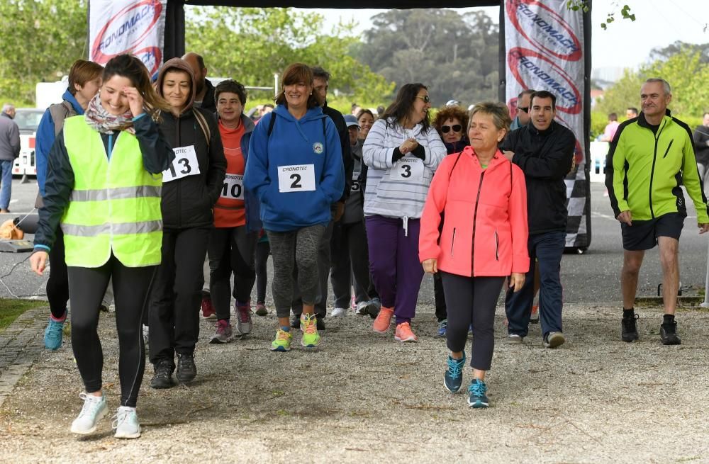 Oleiros acoge la cuarta edición de la Carreira Solidaria Corre con Implicadas. La recaudación se destina a proyectos de cooperación al desarrollo.