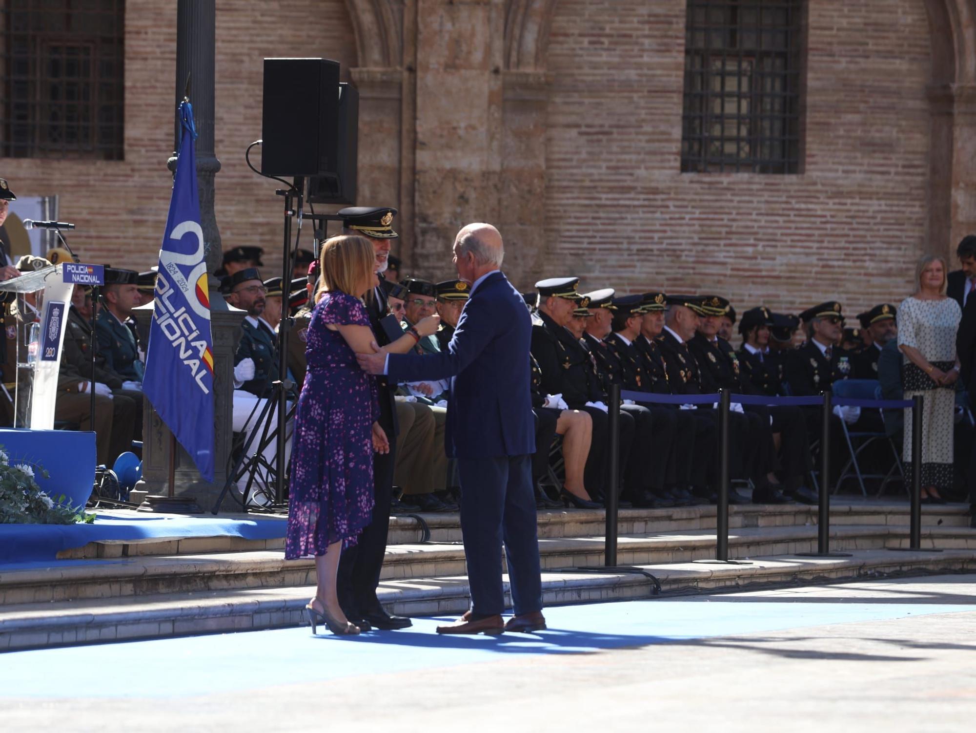La Policía Nacional de Valencia celebra el Día de los Santos Ángeles Custodios