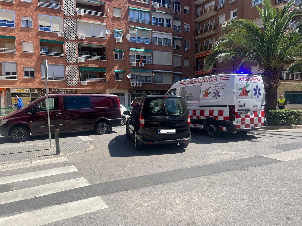 Galería | Así ha sido el suceso del accidente en la calle Catedrático Antonio Silva