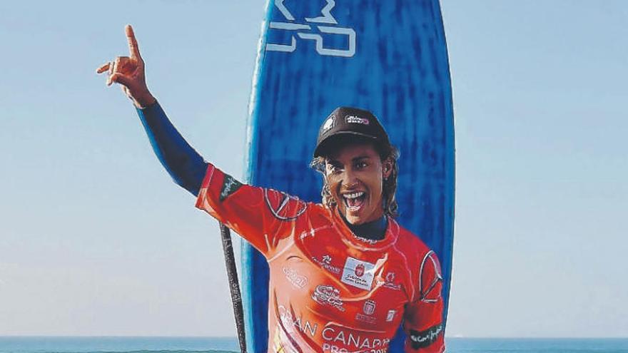 Iballa Ruano, campeona del mundo en Las Canteras