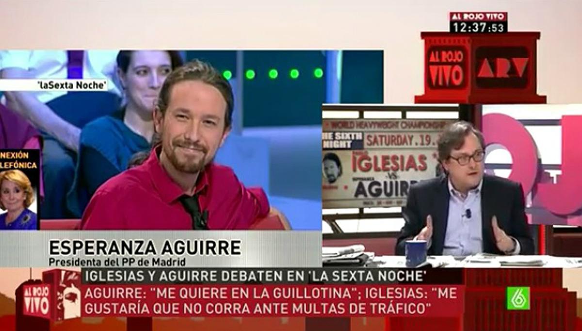 Francisco Marhuenda en el programa ’Al rojo vivo’