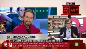 Francisco Marhuenda, en el programa ’Al rojo vivo’