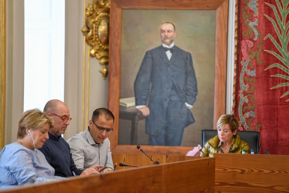 Pleno del Ayuntamiento de Las Palmas de Gran Canaria, el último de 2018