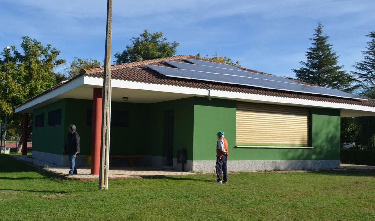 Instalación de Efiduero en Santa Croya, uno de los municipios socios de la AECT Duero-Douro. | E. P.