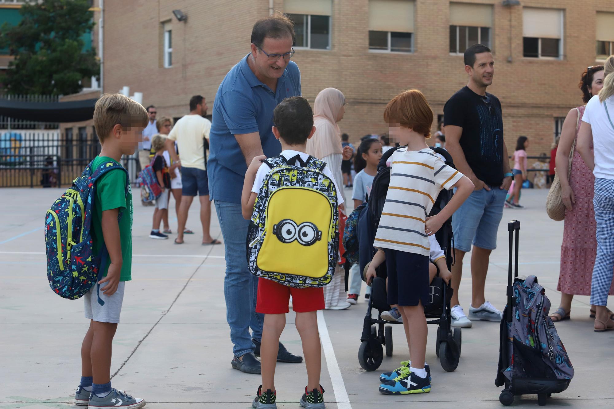 El inicio del curso escolar 22/23 en Málaga, en imágenes