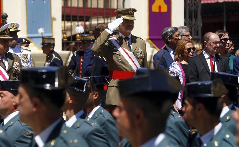 El rey entrega nuevos despachos en la Academia General Militar