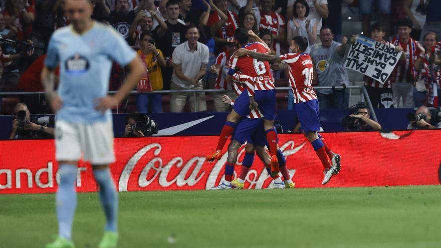 Resumen, goles y highlights del Atlético de Madrid 4-1 Celta de Vigo de la jornada cinco de LaLiga Santander