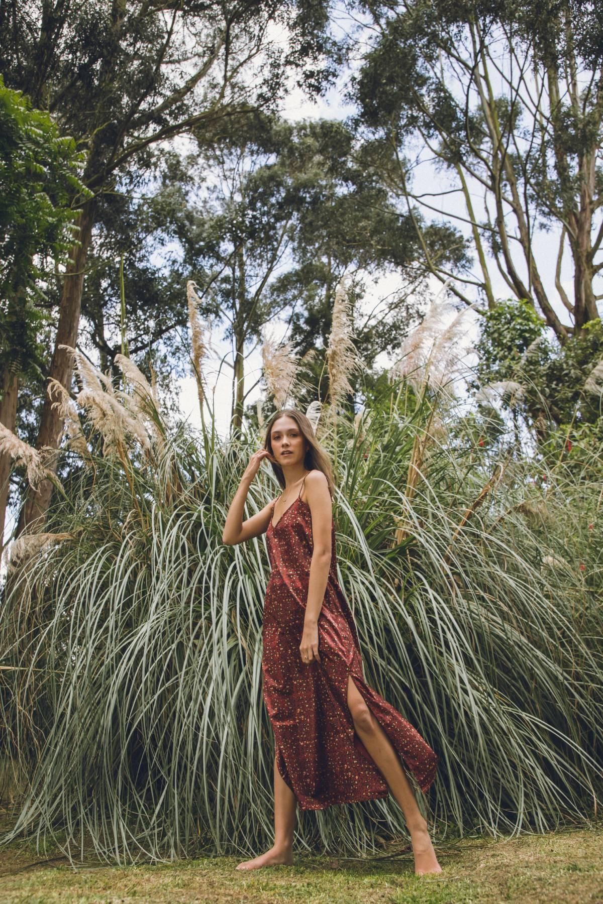 Vestido lencero de LAC Ecobrand