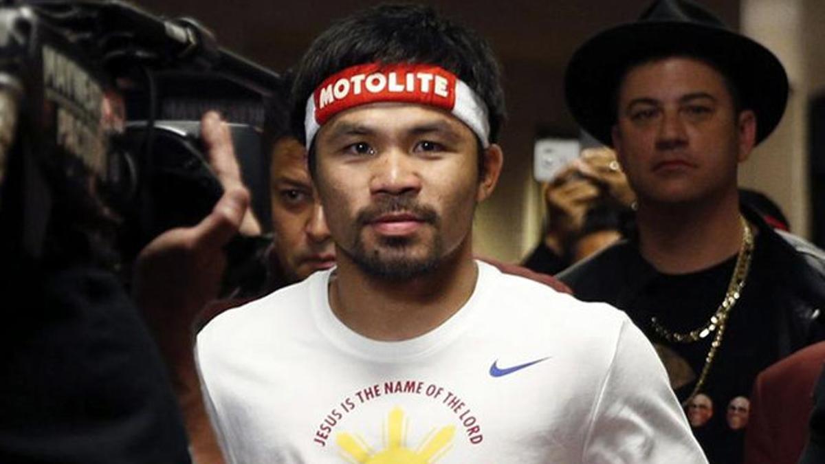 Pacquiao desea enfrentarse Mayweather en Catar