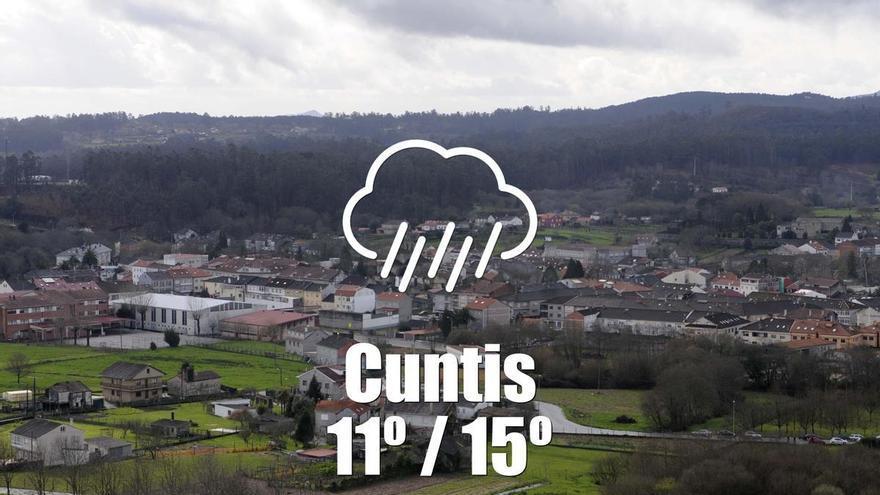 El tiempo en Cuntis: previsión meteorológica para hoy, miércoles 15 de abril