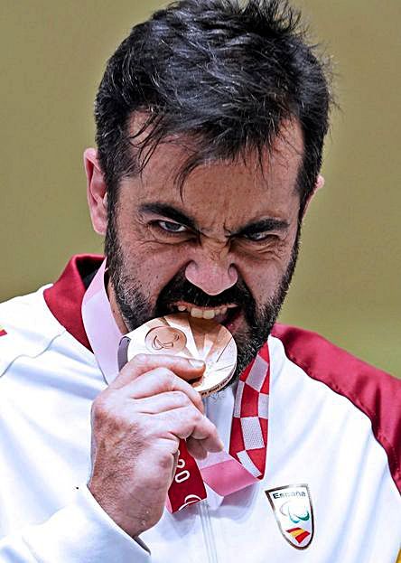 José Antono Saavedra,
durante la prueba | // P. ORIBE