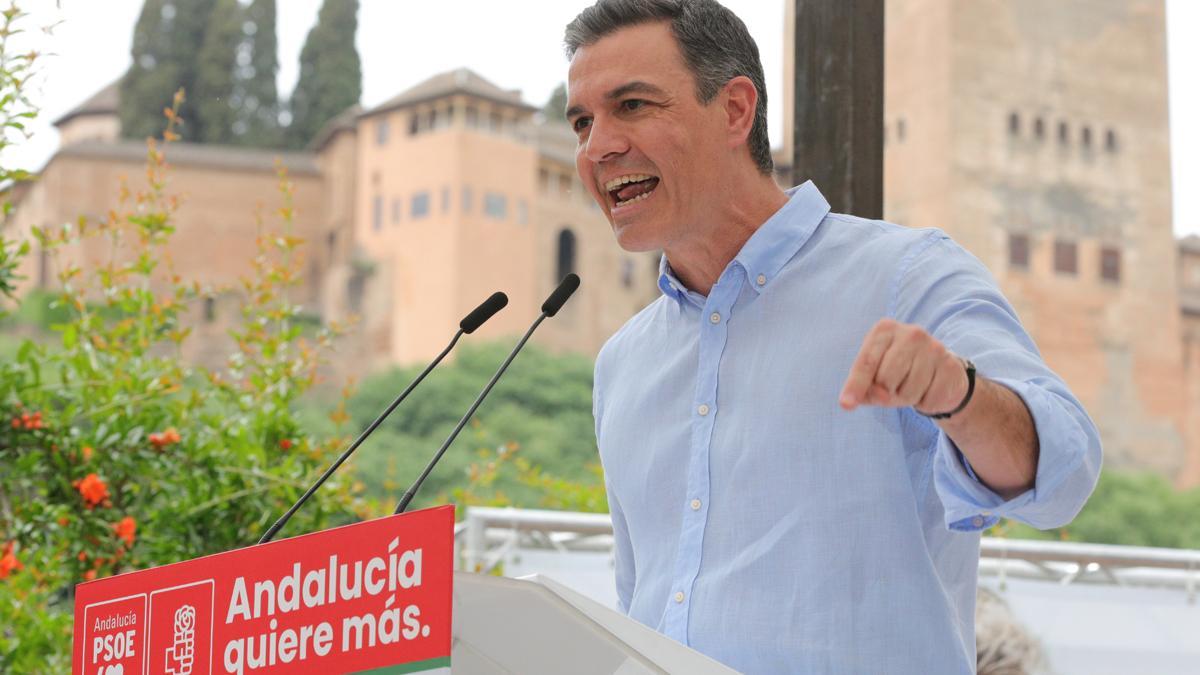 Sánchez defiende la igualdad en su visita a Granada