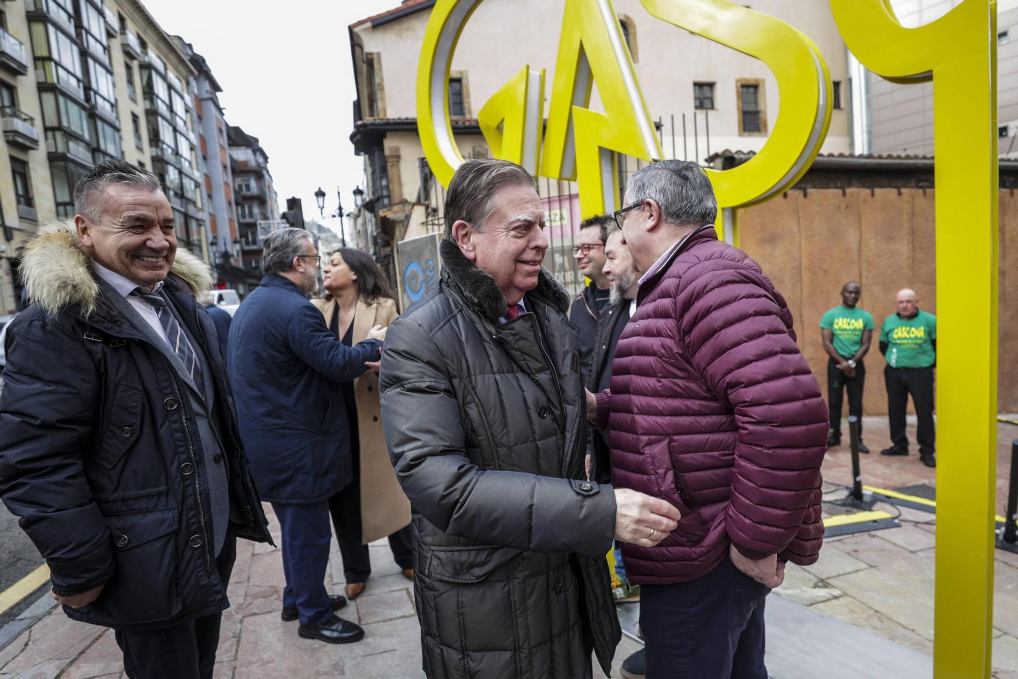 En imágenes: las 'letronas' ya dan la bienvenida a Gascona