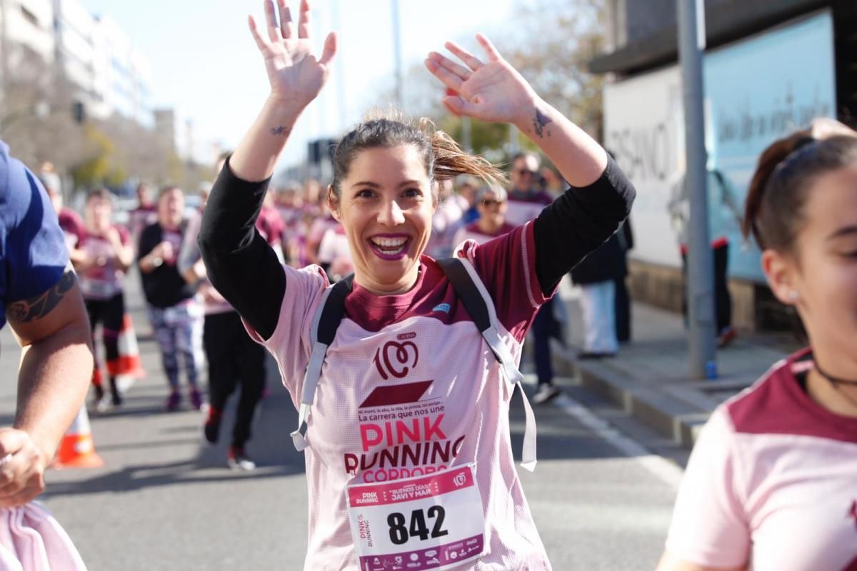 La Pink Running reúne a miles de mujeres deportistas en el Día Internacional de la Mujer