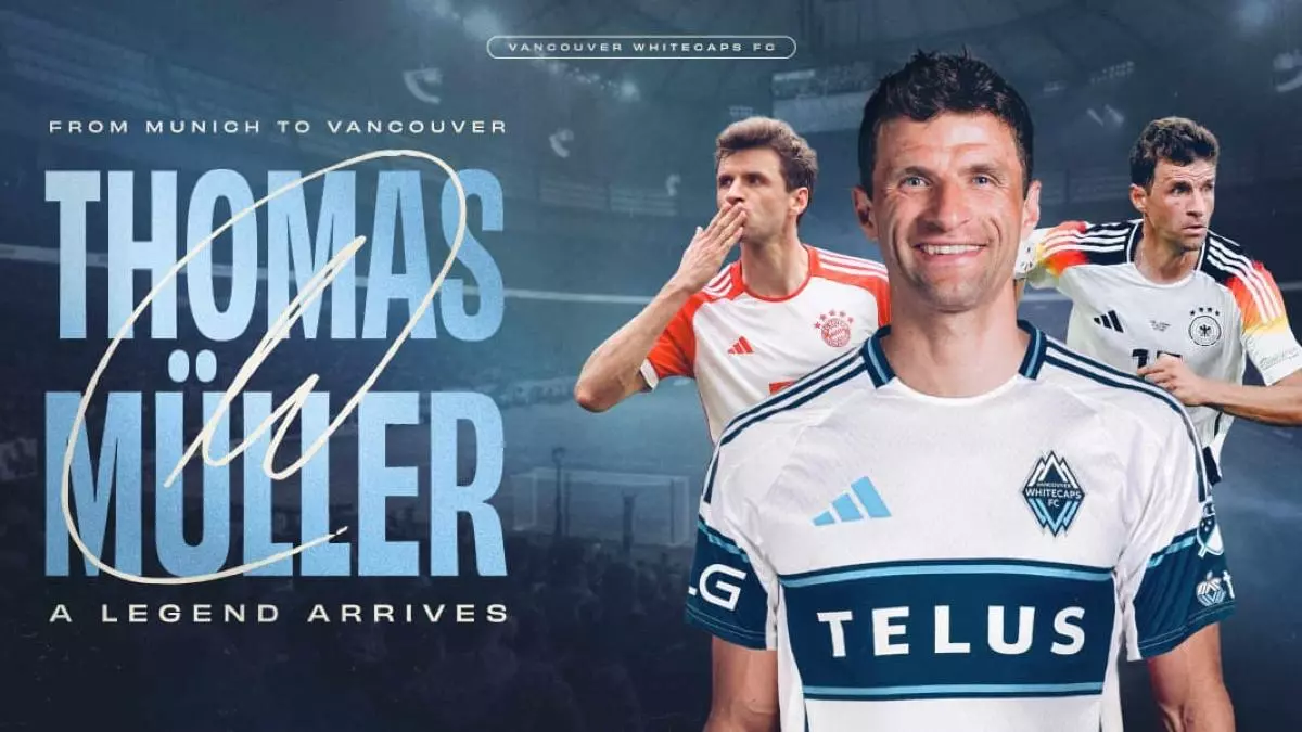 Oficial: Thomas Müller, nuevo jugador del Vancouver Whitecaps