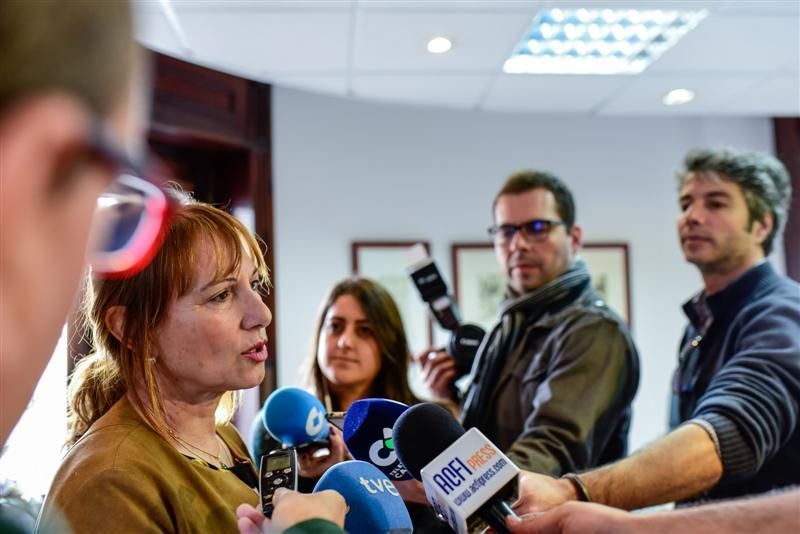 Reunión de la consejera y concejales de Turismo