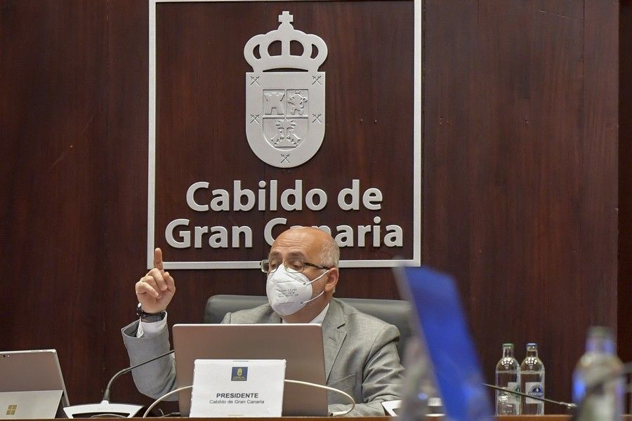 Pleno del Cabildo grancanario (05/07/2021)