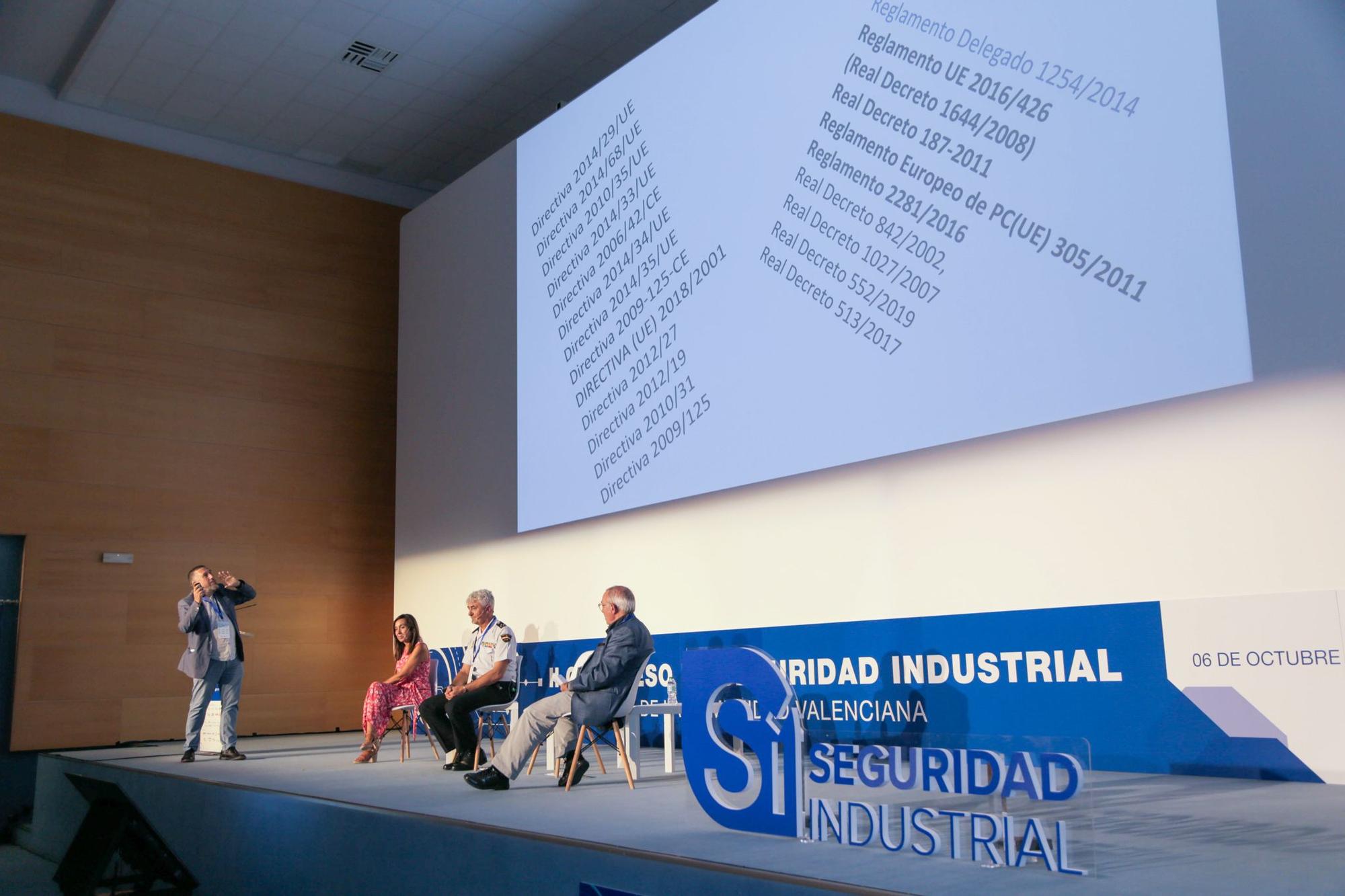 II CONGRESO DE SEGURIDAD INDUSTRIAL DE LA COMUNIDAD VALENCIANA, CELEBRADO EL 6 DE OCTUBRE EN ALICANTE