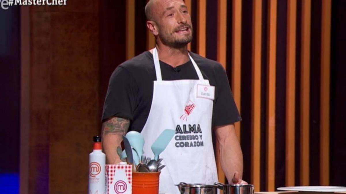 David, emprendedor, extoxicómano y ahora aspirante a ganar el concurso de “Masterchef”. | TVE