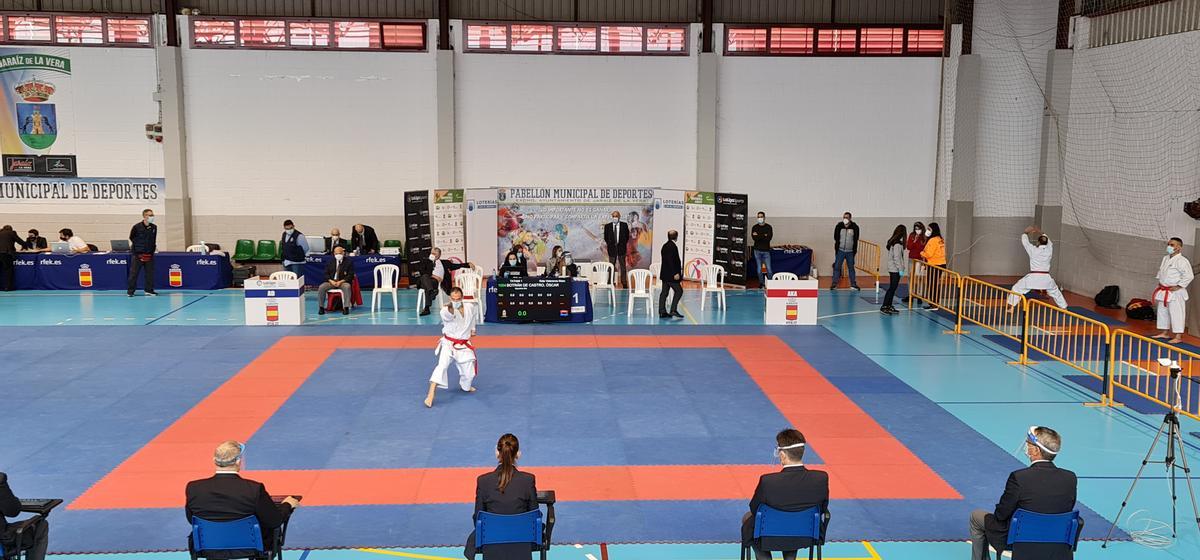 Jaraíz de la Vera fue sede del Campeonato de España de Karate.