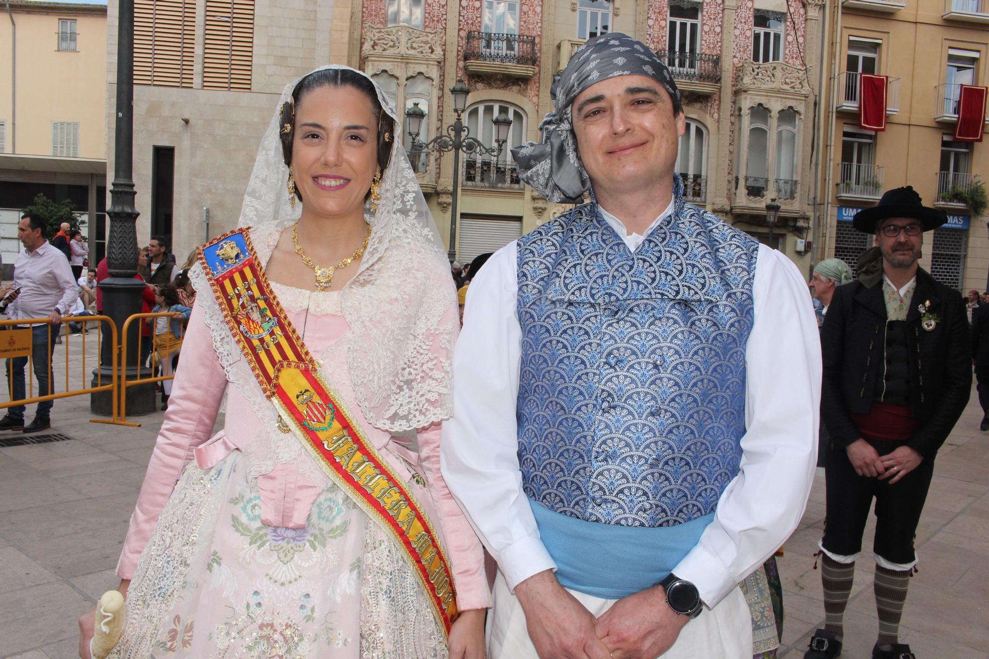 La fuerza de las Fallas en la Procesión de la Virgen (III)