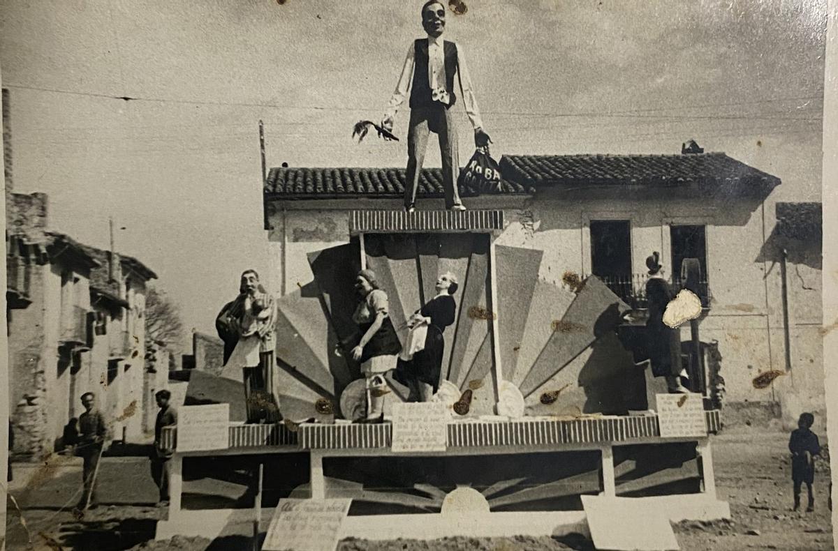 Esta es la falla del Pla que, como las otras dos, solamente se plantó un año.