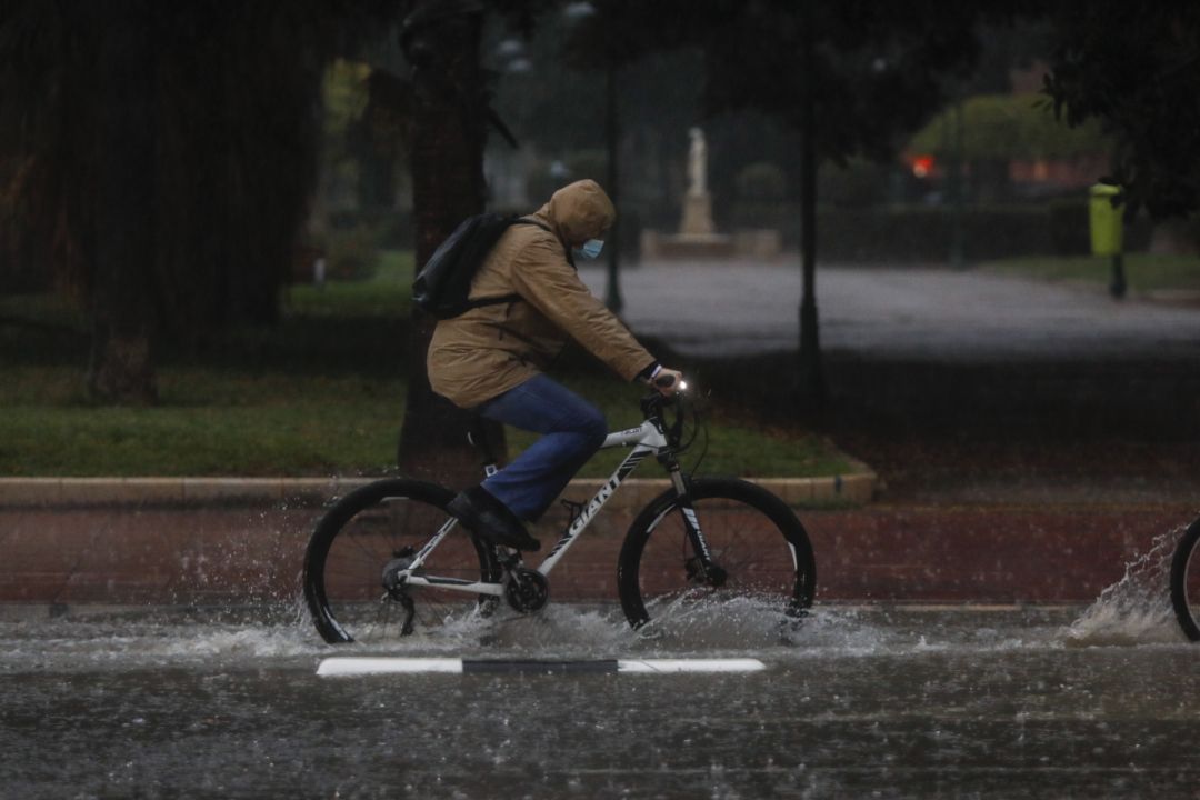 La ciudad de València, con muchas zonas inundadas