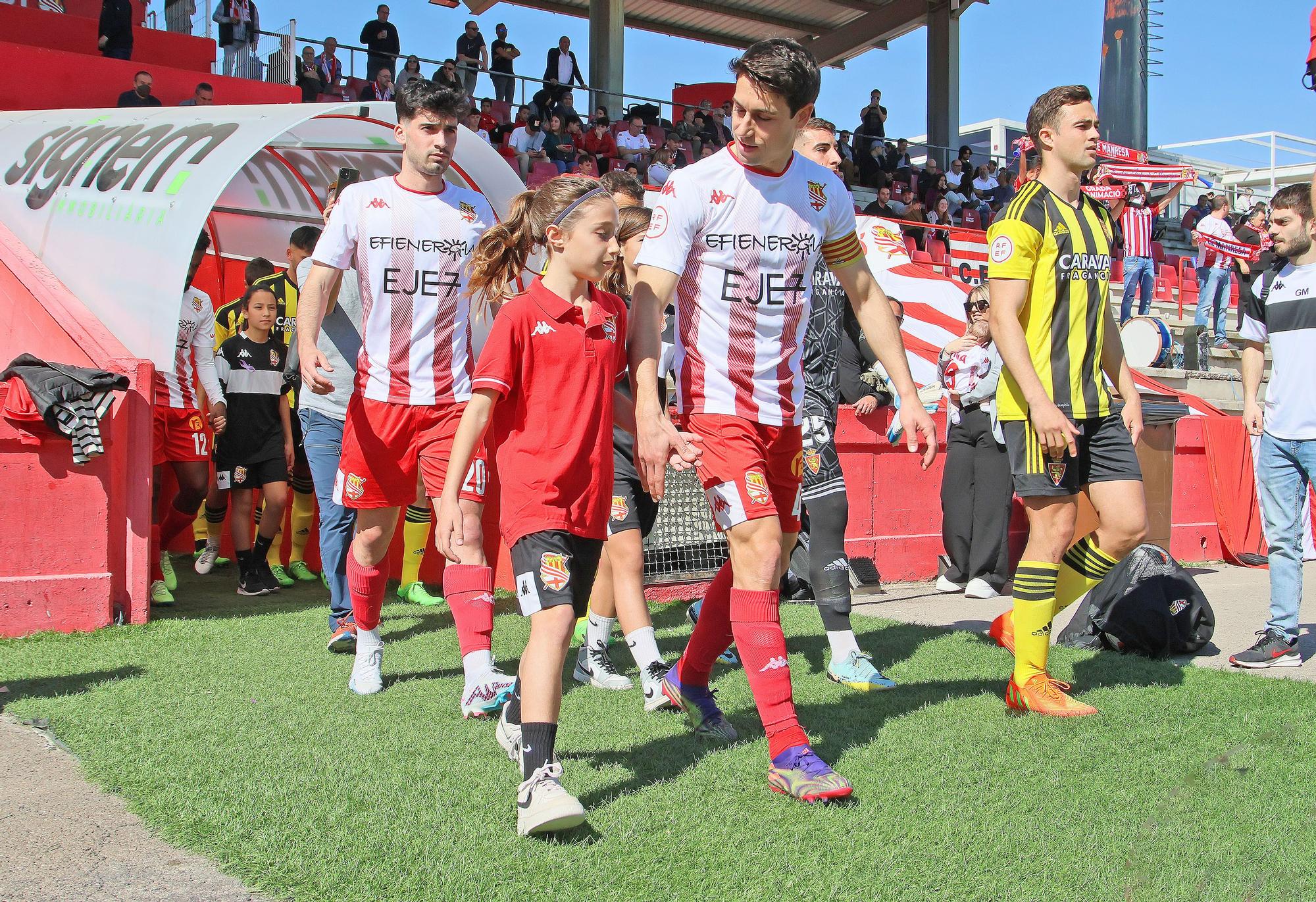 Totes les imatges del CE Manresa - Deportivo Aragón