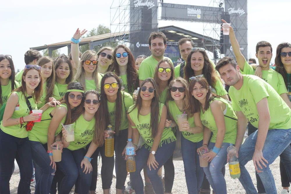 Llenazo en la macrofiesta universitaria en La Punta