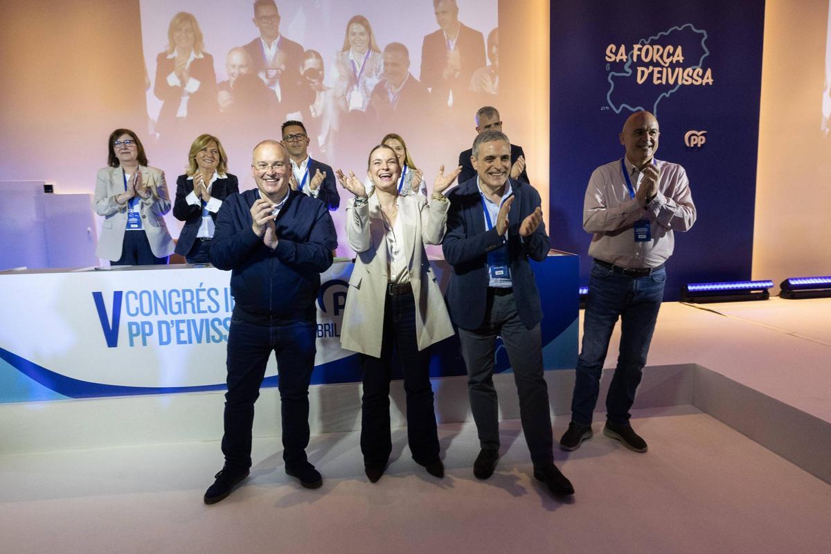 El Congreso insular del PP en Ibiza, en imágenes